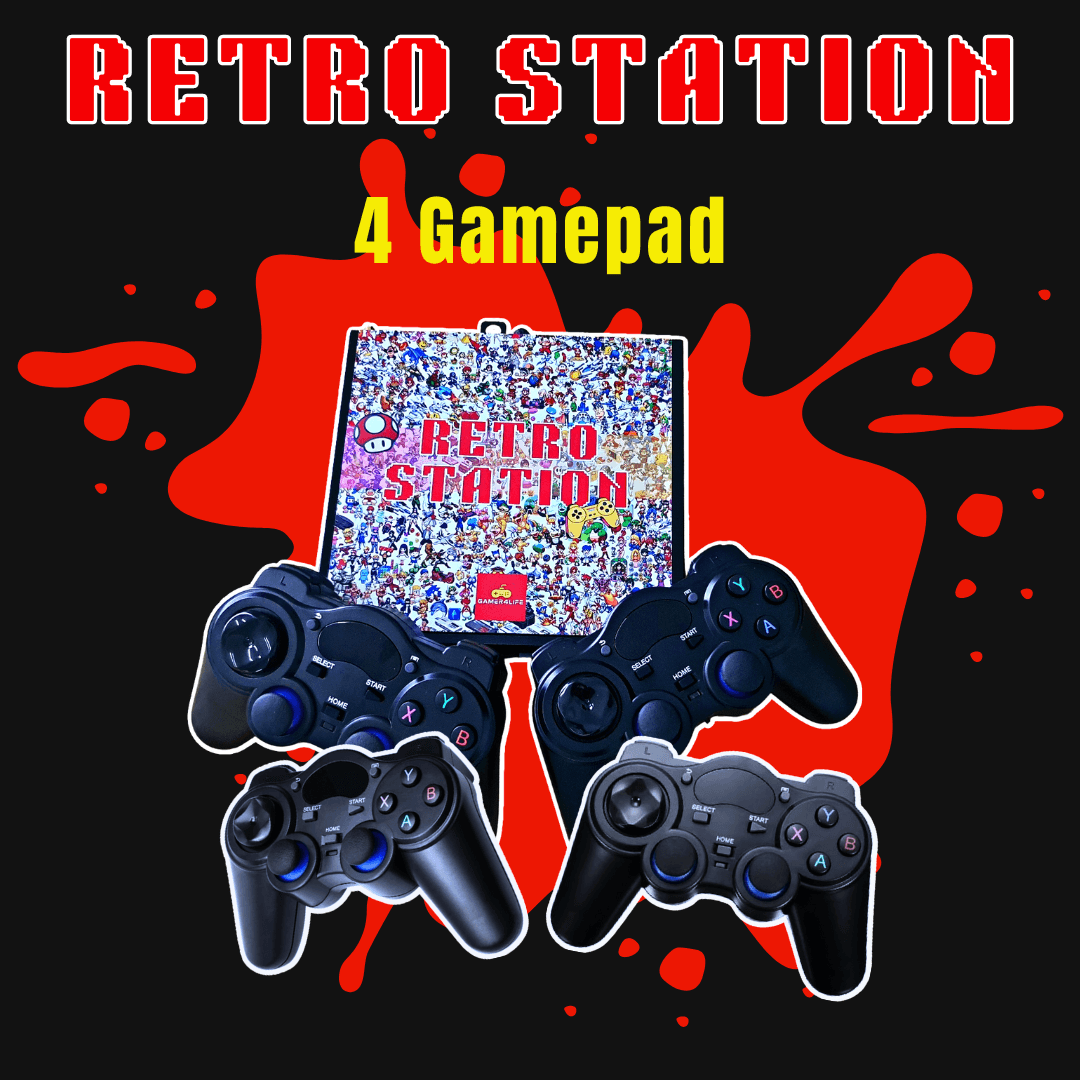 PLUG & PLAY TV RETRO CONSOLE GAMES BATOCERA MINI PC + LIGHT GUN