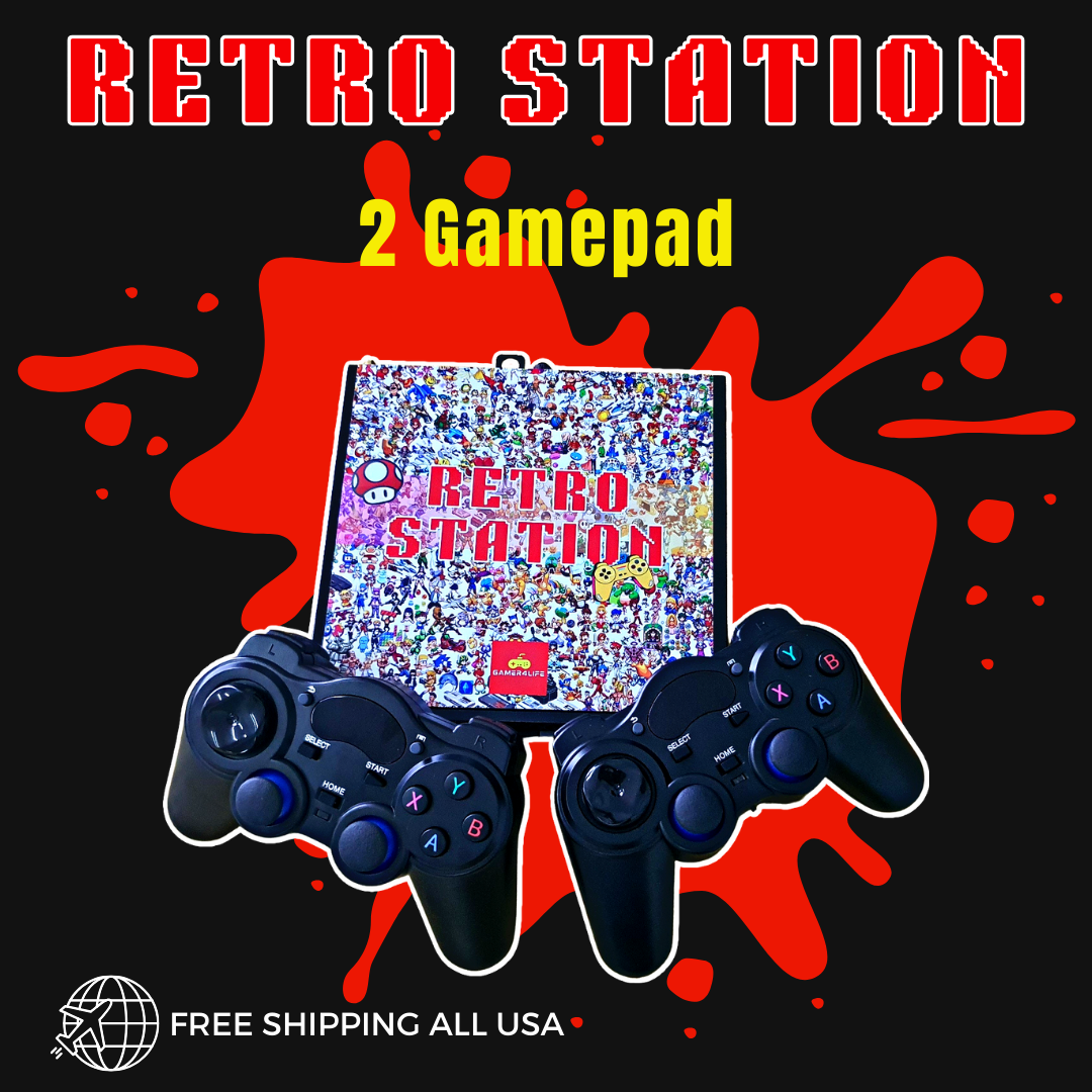 PLUG & PLAY TV RETRO CONSOLE GAMES BATOCERA MINI PC + LIGHT GUN